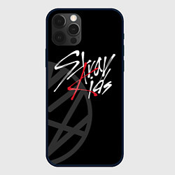 Чехол для iPhone 12 Pro Stray Kids, цвет: 3D-черный