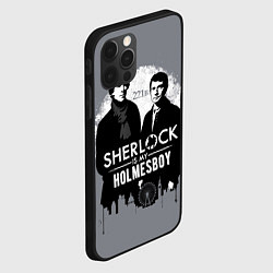 Чехол для iPhone 12 Pro Sherlock Holmesboy, цвет: 3D-черный — фото 2