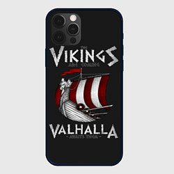 Чехол для iPhone 12 Pro Vikings Valhalla, цвет: 3D-черный