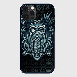 Чехол для iPhone 12 Pro Odinn, цвет: 3D-черный
