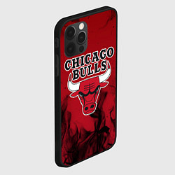 Чехол для iPhone 12 Pro CHICAGO BULLS, цвет: 3D-черный — фото 2