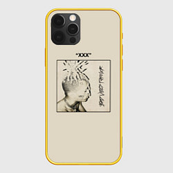 Чехол для iPhone 12 Pro XXXTENTACION BAD VIBES FOREVER, цвет: 3D-желтый