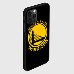 Чехол для iPhone 12 Pro GOLDEN STATE WARRIORS, цвет: 3D-черный — фото 2