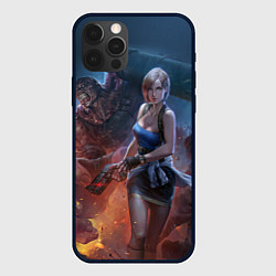 Чехол для iPhone 12 Pro RESIDENT EVIL 3, цвет: 3D-черный