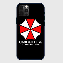 Чехол для iPhone 12 Pro UMBRELLA CORP, цвет: 3D-черный