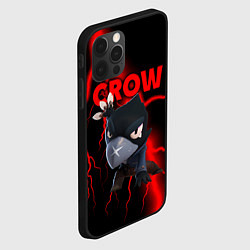 Чехол для iPhone 12 Pro Brawl Stars CROW, цвет: 3D-черный — фото 2