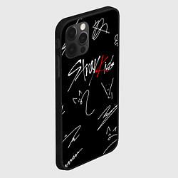 Чехол для iPhone 12 Pro STRAY KIDS, цвет: 3D-черный — фото 2