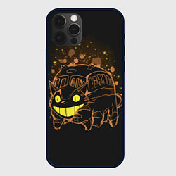 Чехол для iPhone 12 Pro My Neighbor Totoro, цвет: 3D-черный