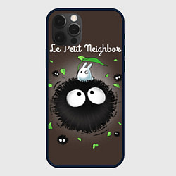 Чехол для iPhone 12 Pro My Neighbor Totoro, цвет: 3D-черный