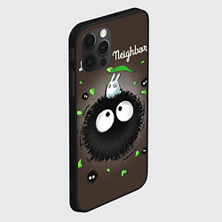 Чехол для iPhone 12 Pro My Neighbor Totoro, цвет: 3D-черный — фото 2