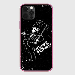 Чехол для iPhone 12 Pro My Chemical Romance, цвет: 3D-малиновый