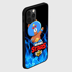 Чехол для iPhone 12 Pro BRAWL STARS EL BROWN, цвет: 3D-черный — фото 2