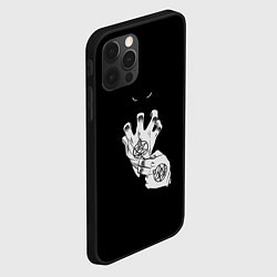 Чехол для iPhone 12 Pro Выжигющий Искру, цвет: 3D-черный — фото 2