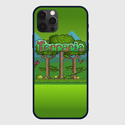 Чехол для iPhone 12 Pro Terraria, цвет: 3D-черный