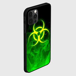 Чехол для iPhone 12 Pro BIOHAZARD, цвет: 3D-черный — фото 2