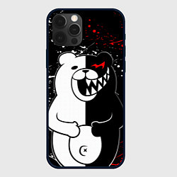 Чехол для iPhone 12 Pro MONOKUMA, цвет: 3D-черный
