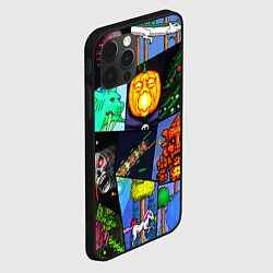 Чехол для iPhone 12 Pro Terraria allpic, цвет: 3D-черный — фото 2