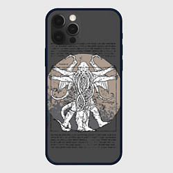 Чехол для iPhone 12 Pro Cthulhu, цвет: 3D-черный