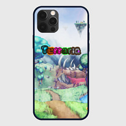 Чехол для iPhone 12 Pro TERRARIA, цвет: 3D-черный