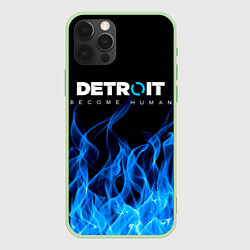 Чехол для iPhone 12 Pro DETROIT: BECOME HUMAN, цвет: 3D-салатовый