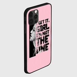 Чехол для iPhone 12 Pro I Get It, Girl, цвет: 3D-черный — фото 2
