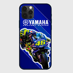 Чехол для iPhone 12 Pro Valentino Rossi, цвет: 3D-черный