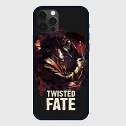 Чехол для iPhone 12 Pro Twisted Fate, цвет: 3D-черный