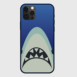 Чехол для iPhone 12 Pro IKEA Shark, цвет: 3D-черный