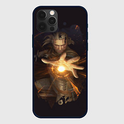 Чехол для iPhone 12 Pro Ведьмак, цвет: 3D-черный