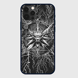 Чехол для iPhone 12 Pro The Witcher, цвет: 3D-черный