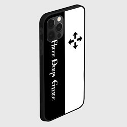 Чехол для iPhone 12 Pro Three Days Grace, цвет: 3D-черный — фото 2