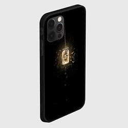 Чехол для iPhone 12 Pro Банка со светлячками, цвет: 3D-черный — фото 2