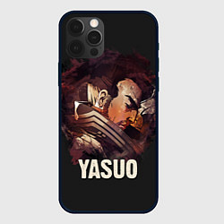 Чехол для iPhone 12 Pro Yasuo, цвет: 3D-черный