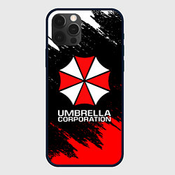 Чехол для iPhone 12 Pro UMBRELLA CORP, цвет: 3D-черный