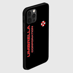 Чехол для iPhone 12 Pro Umbrella Corporation, цвет: 3D-черный — фото 2