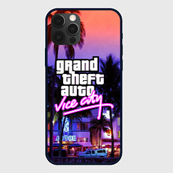 Чехол для iPhone 12 Pro Grand Theft Auto Vice City, цвет: 3D-черный