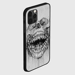 Чехол для iPhone 12 Pro Dentist skull, цвет: 3D-черный — фото 2