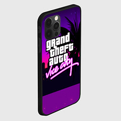 Чехол для iPhone 12 Pro GTA:VICE CITY, цвет: 3D-черный — фото 2