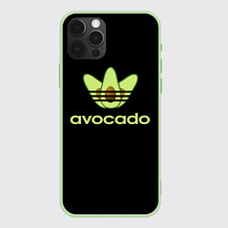 Чехол для iPhone 12 Pro Авокадо, цвет: 3D-салатовый