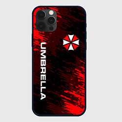 Чехол для iPhone 12 Pro UMBRELLA CORPORATION, цвет: 3D-черный