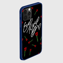 Чехол для iPhone 12 Pro ЕГОР КРИД, цвет: 3D-тёмно-синий — фото 2