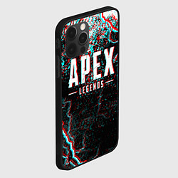 Чехол для iPhone 12 Pro APEX LEGENDS GLITCH, цвет: 3D-черный — фото 2