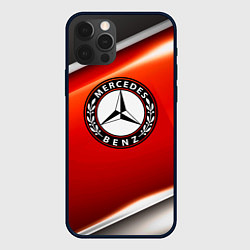 Чехол для iPhone 12 Pro MERCEDES-BENZ, цвет: 3D-черный