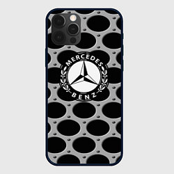 Чехол для iPhone 12 Pro MERCEDES-BENZ, цвет: 3D-черный