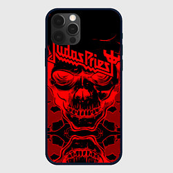 Чехол для iPhone 12 Pro Judas Priest, цвет: 3D-черный