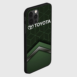 Чехол для iPhone 12 Pro TOYOTA, цвет: 3D-черный — фото 2