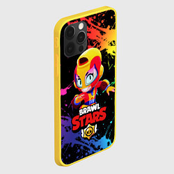 Чехол для iPhone 12 Pro Brawl Stars MAX, цвет: 3D-желтый — фото 2