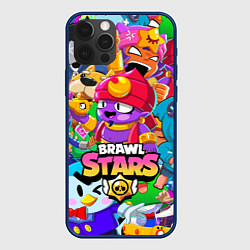 Чехол для iPhone 12 Pro BRAWL STARS GENE, цвет: 3D-тёмно-синий