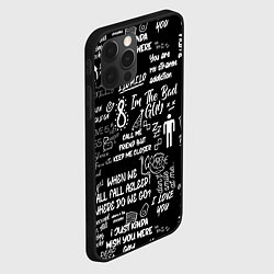 Чехол для iPhone 12 Pro BILLIE EILISH BLACK, цвет: 3D-черный — фото 2