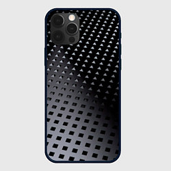 Чехол для iPhone 12 Pro Текстура, цвет: 3D-черный